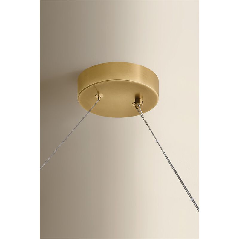 Kaguya 78 Inch Linear Chandelier by Sonneman